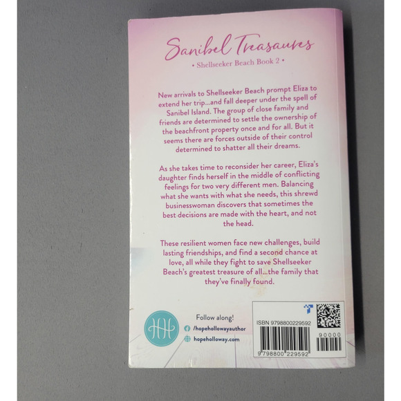 Sanibel Treasures Hope Holloway Shellseeker Beach Book 2 Romance Paperback 2021 - Picture 14 of 15